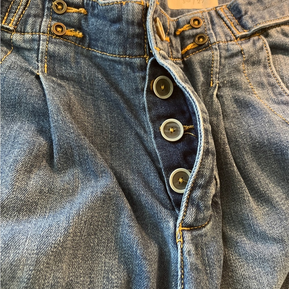 Pilcro & the Letterpress wide leg jeans. Size 27 - Picture 8 of 14